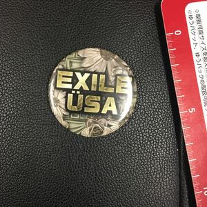 EXILE 缶バッジ　USA
