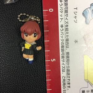  Tokimeki Memorial mini figure key holder ball chain,