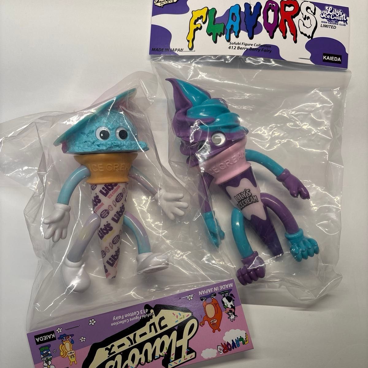 コットンフェアリー リリーズアイスクリーム FLAVORS ソフビ KAIEDA コットンフェアリー リリーズアイスクリーム FLAVORS ソフビ