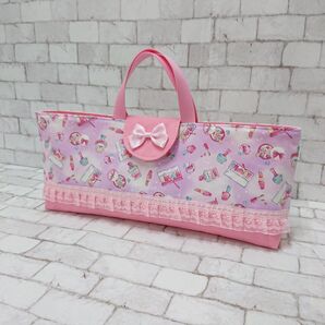 【コスメ柄】ピアニカケース*鍵盤ハーモニカバッグ