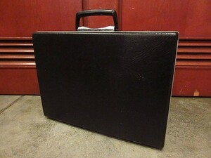 Vintage 70's*Samsonite attache case black *200216s8-bag-trk 1970s Samsonite attache case briefcase 