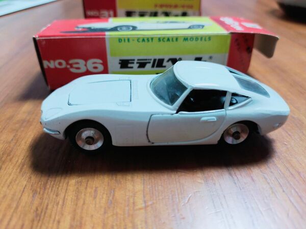 モデルペット MODEL PET TOYOTA2000GT モデルペット No.36 箱付き トヨタ