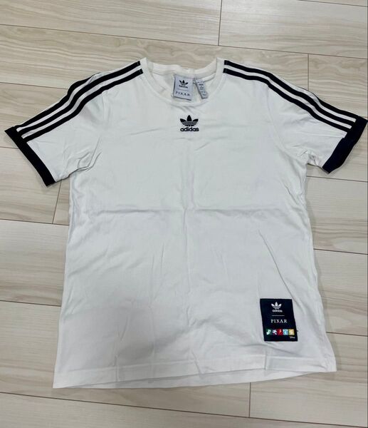 adidas PIXAR コラボ Tシャツ ホワイト S
