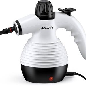 スチームクリーナー スチームクリーナー ハンディ 10ピースのアクセサリーセットを備えた 加圧スチーム洗浄機 大掃除