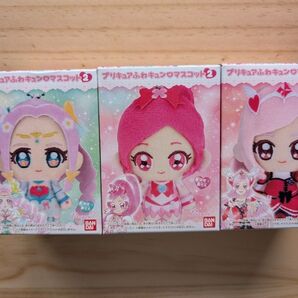 プリキュア ふわキュンマスコット2 3種 キュアパッション キュアプロっサムキュアフェリーチェ