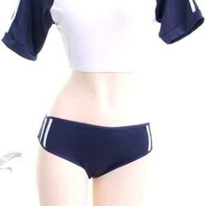体操服 コスプレ ショート丈 体操服 ブルマ セクシー ナイトウエア フリーサイズ 匿名配送