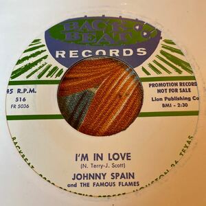 Lorin Dean / Johnny Spain And The Famous Flames 7inch Fi Fo Fum / I'm In Love RNB ロカビリー