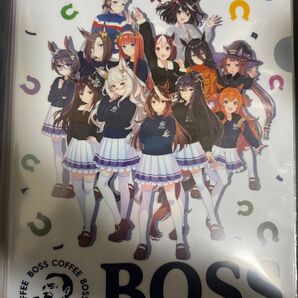 ウマ娘BOSSコラボ クリアファイル 5枚
