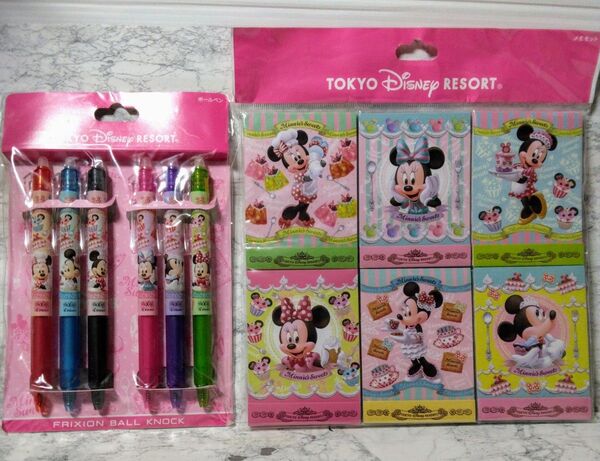 【未使用品】TDR ボールペン メモ帳 2点セット ミニースィート