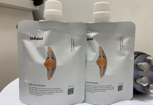 高級ヘアケアwhewsスカルプシャンプー2本セット!頭皮ケア/サロン開発/アミノ酸系/地肌ケア/サラツヤ/補修/美容室専売