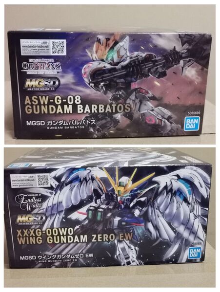 MGSD ガンダムバルバトス ウイングガンダムゼロ EW 2体セット 機動戦士ガンダムSEED 鉄血のオルフェンズ