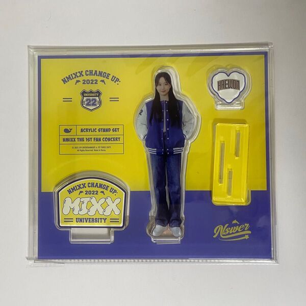 NMIXX へウォン ファンコン アクスタ 開封済み アクリルスタンド