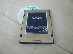  prompt decision SONY Sony FLOPPY DISK DRIVE VAIO Vaio 3.5 floppy disk drive 3.5FDD PCGA-FDF1 postage 188 jpy ~