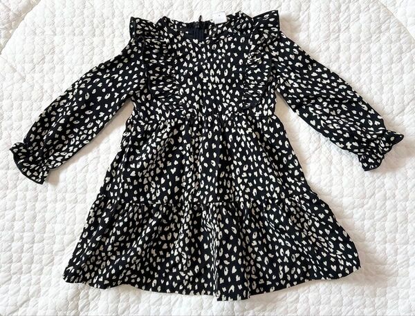 SHEIN ヒョウ柄ワンピース 12-18M