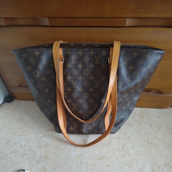 モノグラム ルイヴィトン LOUIS VUITTON サックショッピング ショルダーバッグ