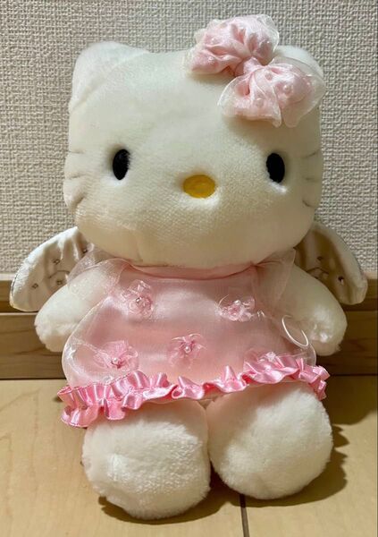 【未使用】NTT限定ハローキティ(エンジェル・キティ・ぬいぐるみ)