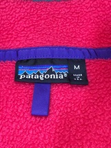 希少 1990年製 Patagonia パタゴニア スナップ-T シンチラ フリース プルオーバー レッド R20205_画像7