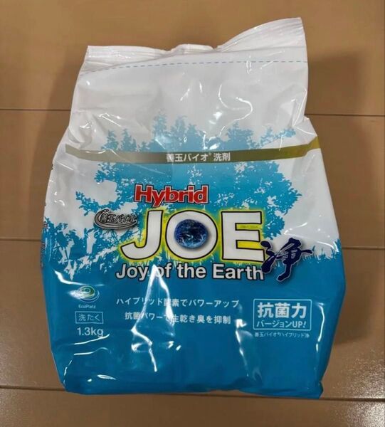 善玉バイオ洗剤 Hybrid JOE ハイブリッド浄 洗濯洗剤 開封済 約950g