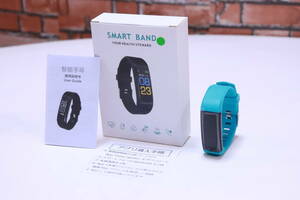  unused! SMART BAND YOUR HEALTH STEWARD clock Bluetooth RoHS green #(A8935)