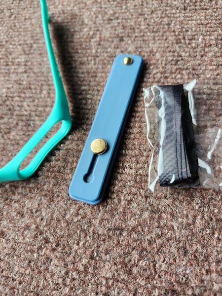 スマホ 背面 グリップ 指掛け + xiaomi mi smart band 交換用バンド + ストラップ