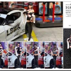 1:64 美女 セクシーモデル イベントガールキャンギャルトミカサイズジオラマ