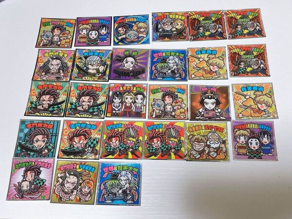 鬼滅の刃 ビックリマンシール まとめ 炭治郎 ねずこ 伊之助 善逸