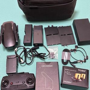 【良品】 DJI mavic air マビックエアー ブラックセット ドローン オプション多数 無人航空機操縦士 資格