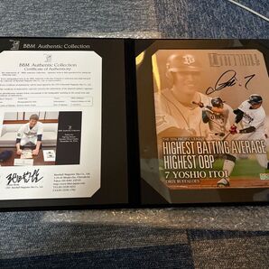 bbm 直筆サイン オリックス 糸井嘉男100/100 ラストナンバー