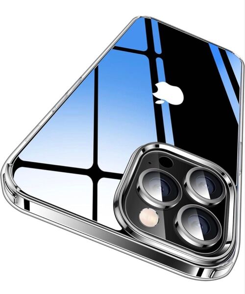 CASEKOO iPhone13 Pro用ケース クリア 耐衝撃 米軍MIL規格
