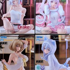 勝利の女神 NIKKE Yumemirize フィギュア N102 アニス アリス ドレイク 4種セット まとめ売り 新品未開封