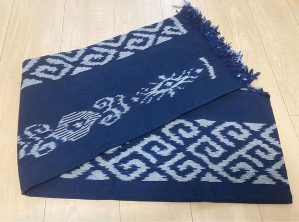 インドネシアバティック バリ島 万能イカット布8 約120x230cm