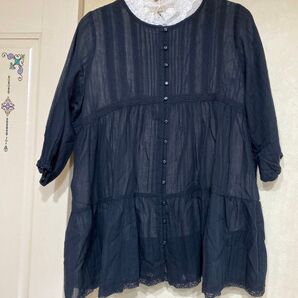 29 Samansa mos2 レースティアードチュニック 新品
