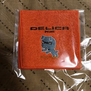 【値引き不可】三菱 デリ丸。 ポケットタオル 純正品 パジェロバンダナ付き 品番TS14706