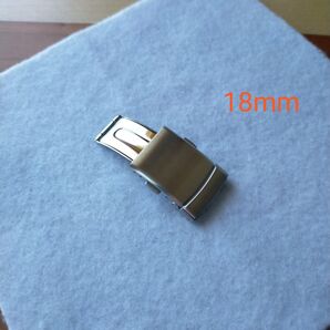 Dバックル レザーバックル プッシュ式 尾錠 18mm #9