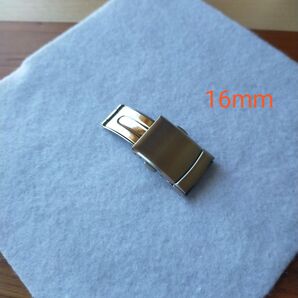 Dバックル レザーバックル プッシュ式 尾錠 16mm #10