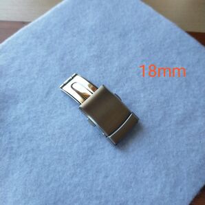 Dバックル レザーバックル プッシュ式 尾錠 18mm #13