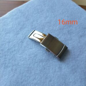 Dバックル レザーバックル プッシュ式 尾錠 16mm #22