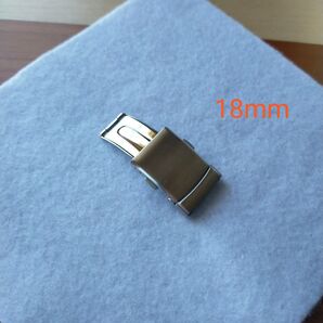 Dバックル レザーバックル プッシュ式 尾錠 18mm #23