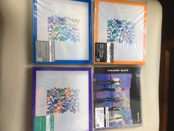 新品★関ジャニ∞ Re:LIVE 初回限定盤+限定盤A+限定盤B+通常盤