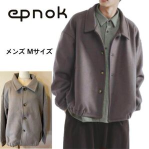 epnok ウールブレンドショートブルゾン M wym ウール