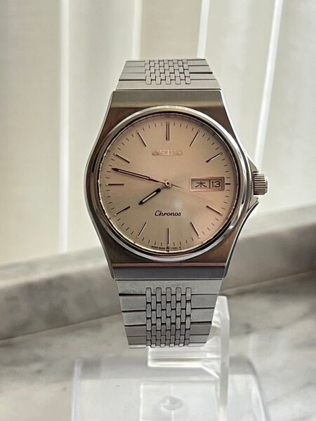 【新品電池】SEIKO Chronos DAYDATE デイデイト セイコー vintage クロノス QZ