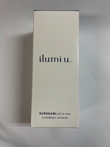 新品未開封 ilumi u. スカルプ・ヘアエッセンス フレッシュシトラスの香り KUROKAMI all in one