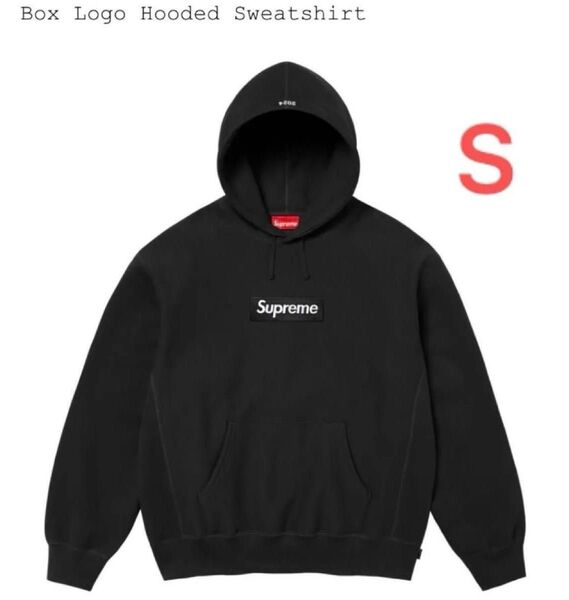 Supreme Box Logo Hooded Sweatshirt Black S シュプリーム ボックスロゴ パーカー