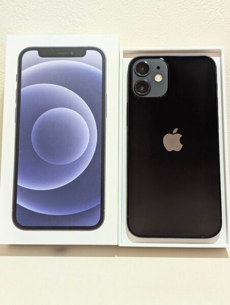 バッテリー86% iPhone12 mini 64GB Black SIMフリー