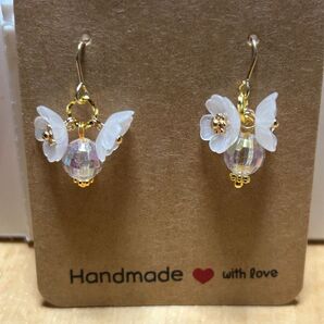NO.13 フラワービーズピアス