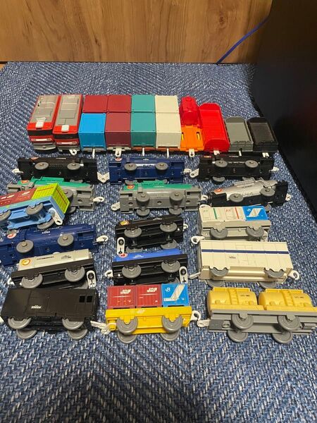 プラレール いっぱいつなごう金太郎 貨車 35点セット