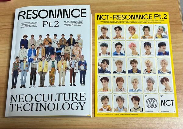 nct2020 resonance pt.2 アルバム ステッカー