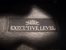 美品 EXECUTIVE LEVEL エグゼクティブレベル 革靴 ウィングチップ レザーシューズ 黒 71/2EEE 約25.5cm _画像8