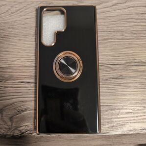 Galaxy S22 Ultra 車載ホルダー装着可能 スタンド機能 ブラック