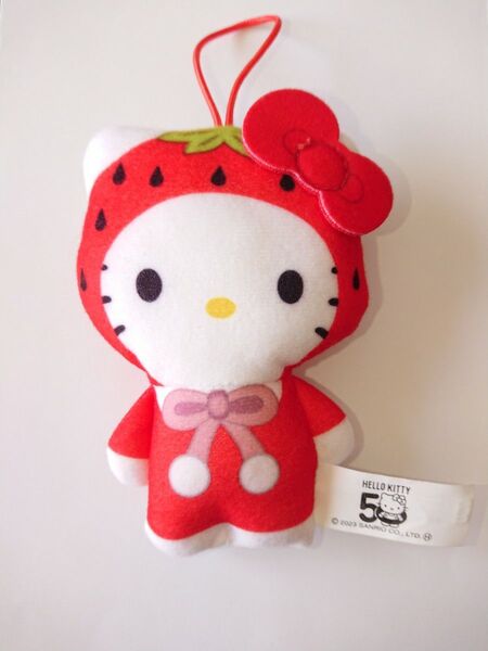 ハロー キティ ハッピーセット いちご ぬいぐるみ